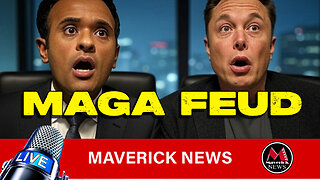 Elon Musk and Vivek Ramaswamey Spark MAGA FEUD over Immigration | Maverick News