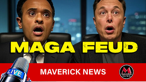 Elon Musk and Vivek Ramaswamey Spark MAGA FEUD over Immigration | Maverick News