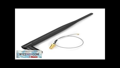 3pcs 2.4GHz 6dBi 50ohm Wireless Wifi Omni Copper Dipole Antenna SMA Review