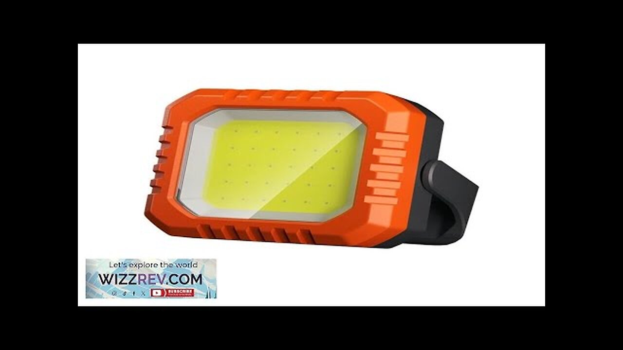 IPree 500LM USB Rechargeable Work Lights IPX4 Waterproof Mini LED Flashlight Lantern Review