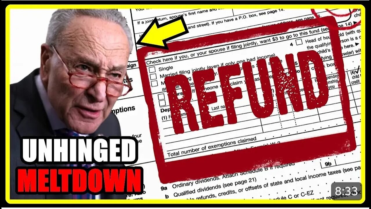 Trump's NEW TAX REFUND has Democrats PISSED.