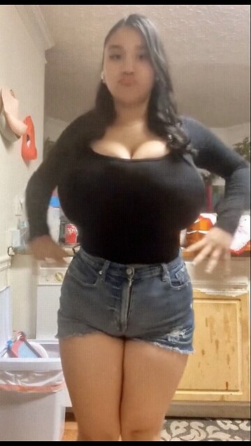 Huge and thick latina teen