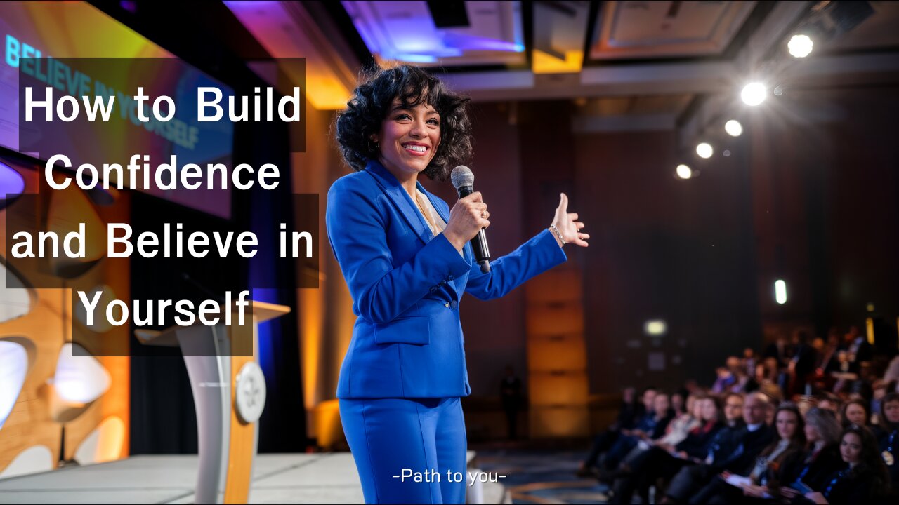 How to Build Confidence and Believe in Yourself | Path to You