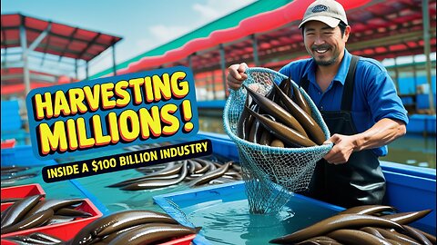 Inside Japan's $100 Billion Eel Industry: How Farmers Harvest Millions of Eels