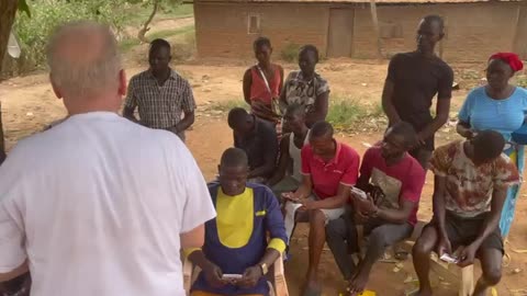 Central African Republic: Let us rejoice with Richard Sharpe as 23 received Christ.