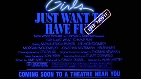 Pop Culture Flashback - Girls Just Want To Have Fun