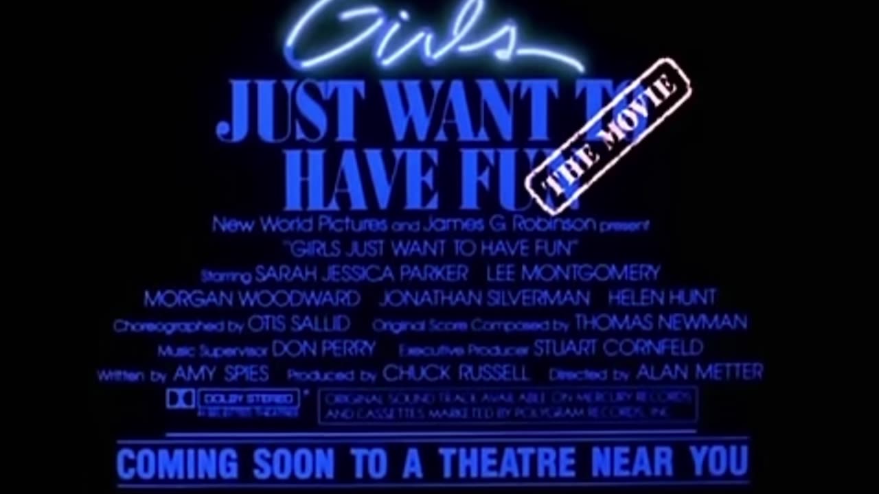 Pop Culture Flashback - Girls Just Want To Have Fun