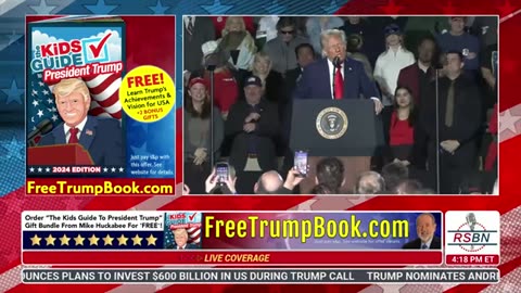 FULL SPEECH: Pres. Donald J. Trump Holds His First Rally After Inauguration in Las Vegas - 1/25/25