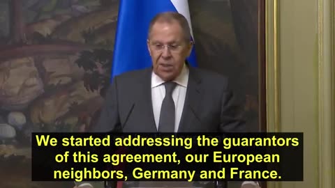 Lavrov reminds the world that everyone must be held responsible for their actions