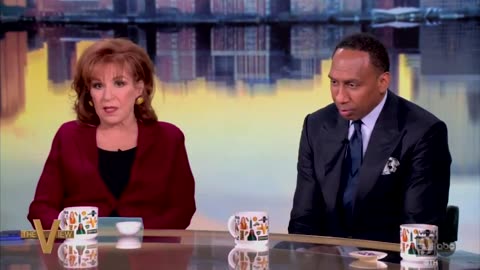 Joy Behar did not like Stephen A. Smith's answer to this question on The View.