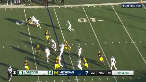 Oregon Offense vs Michigan Defense (2024)