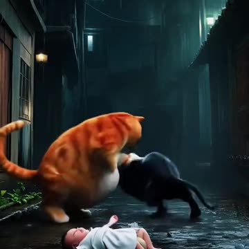 2025 viral trending ai cat short cartoon