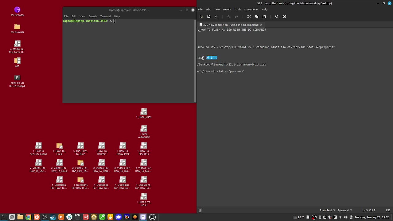 325_how to flash an iso using the dd command