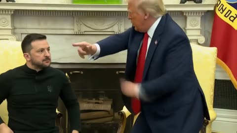 Watch this beautiful AI where Zelenskyy beats up Trump in the Oval Office