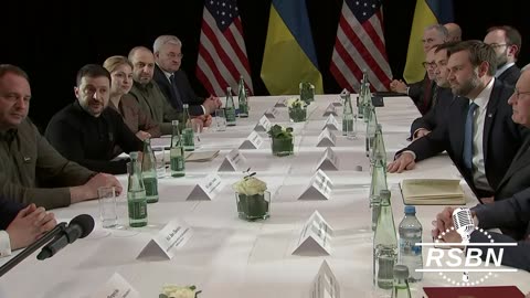 WATCH: VP Vance and Ukrainian President Zelensky Meet in Germany - 2/14/25