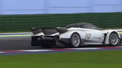 NEW Pagani 2024 Huayra R Evo V12 Engine pure Sound 900HP on track extreme performance drive Lap 2