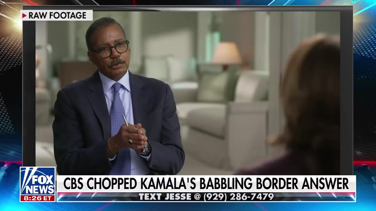 CBS Under Fire After Finally Releasing Full Kamala Harrris Interview Transcript