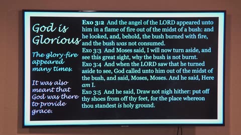 The attributes of God, part 18 with Pastor Rick CCBC.