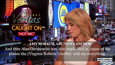 2019: ABC's Amy Robach was caught on hot mic explaining what she had on Jeffrey Epstein