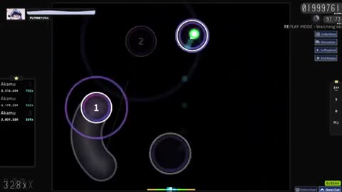 Osu! | Kagetora - Crazy banger (0,66x speed)