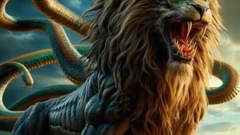 "The Ultimate Hybrid: Snake Meets Lion!"