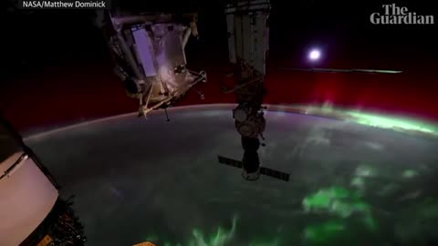 The beauty of Earth from space: the Aurora Borealis through the eyes of a NASA astronaut