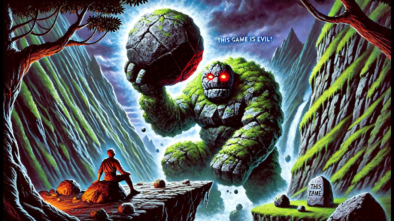 Rekt by rock golem