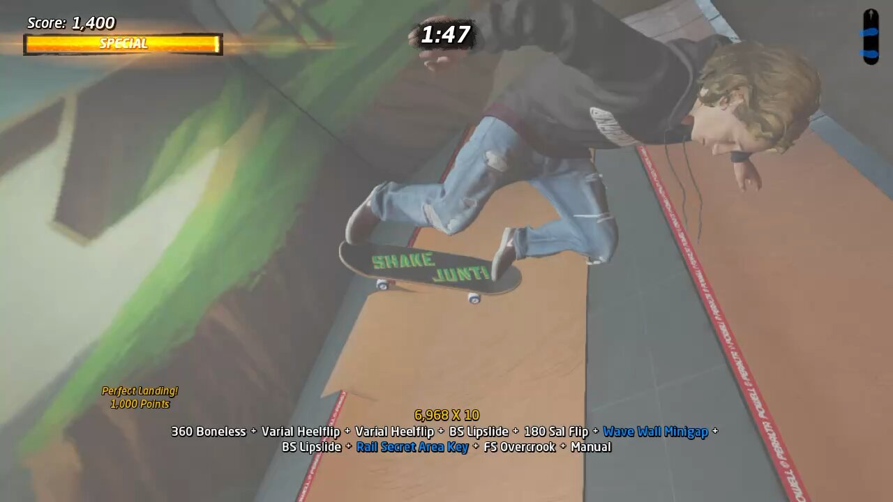 Flipping Out in THPS