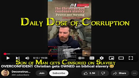 Daily Dose of Corruption - Slavery