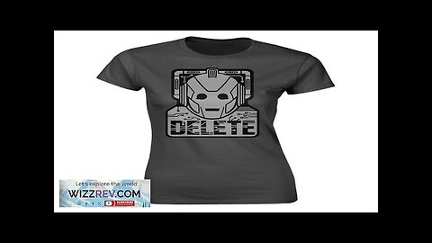 Doctor Who: Flashback Collection: Women's Fit T-Shirt: Cybermen Delete! Review