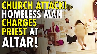 Washington priest attacked by ‘disturbed gentleman’ as prayer service collapses into chaos