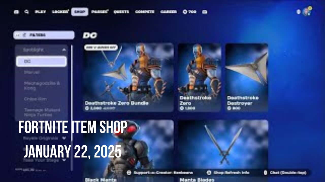 Fortnite Item Shop|January 22, 2025