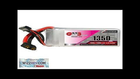 GNB GAONENG 22.2V 1350mAh 130C 6S LiPo Battery T/XT60/XT90 Plug for iFlight Review