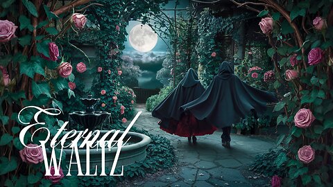 Gothic Dark Waltz | A Vampire’s Moonlit Garden