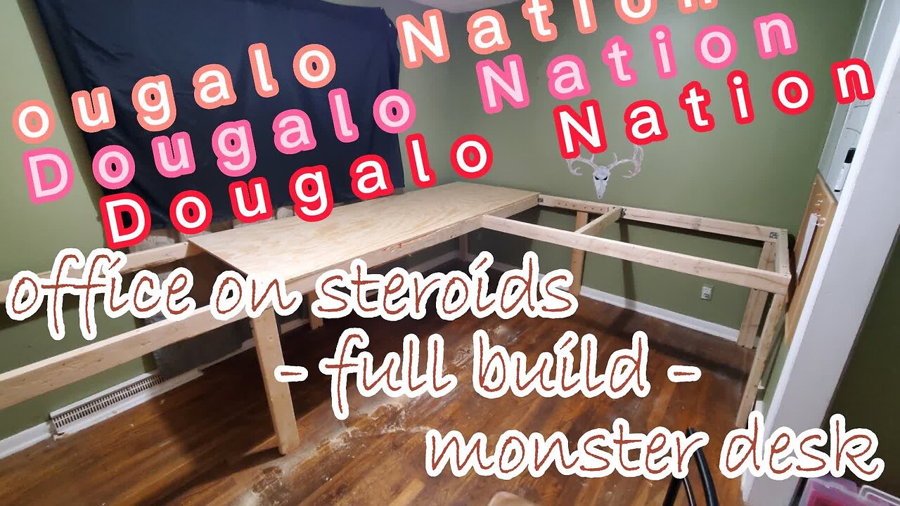 Office on Steroids - Full Build - Monster Desk