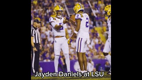 Jayden daniels at LSU