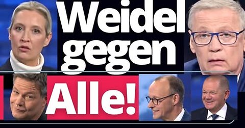 RTL Jauch Sendung eskaliert: Weidel zerlegt Merz komplett!