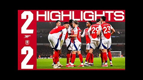 HIGHLIGHTS | Arsenal vs Aston Villa (2-2) | Martinelli, Havertz | Premier League