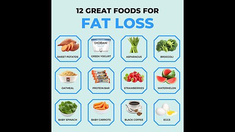 12 great foods for fat loss