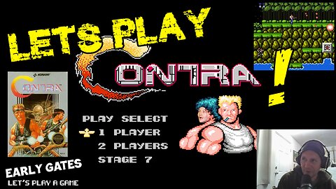 Let's Play a Game: "CONTRA" (NES)