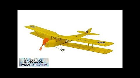 Dancing Wings Hobby VA08 Rubber Powered 600mm Wingspan De Havilland DH.82 Tiger Review