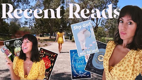 mood reading book recommendation & review vlog | horror, litfic, fantasy, nonfic