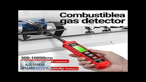 ANENG GN803 Handheld Gas Leak Detector Methane Combustible Gas Testers Portable Gases Review