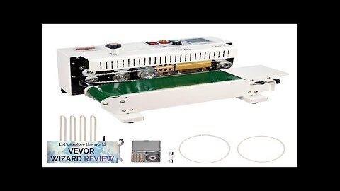 VEVOR Continuous Bag Band Sealing Machine Horizontal Band Sealer Count Function Review