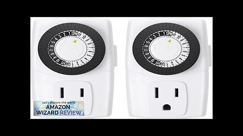 BN-LINK BND-60/U47 Indoor Mini 24-Hour Mechanical Outlet Timer 3-Prong 2-Pack Review