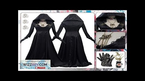 Resident Village Cosplay Evil Bela Lady Dimitrescu Fantasy Costume Ada Wong Ashley Review