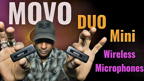 MOVO Duo Mini Wireless Microphones