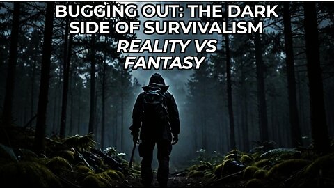 Bugging Out The Dark Side of Survivalism ! Reality vs. Fantasy