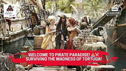 Welcome to Pirate Paradise! ⛵⚔️ Surviving the Madness of Tortuga! #trend #trending #views #like #coc