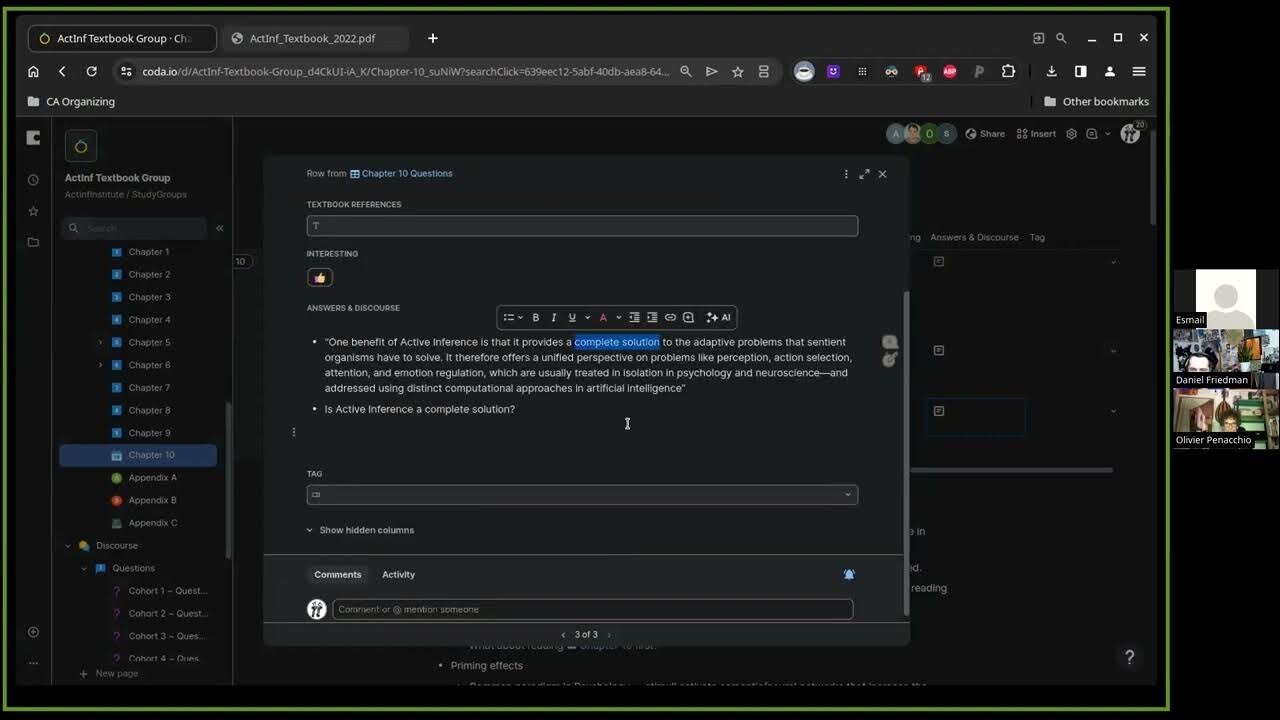 ActInf Textbook Group ~ Cohort 3 ~ Meeting 22 (Chapter 10, part 1)